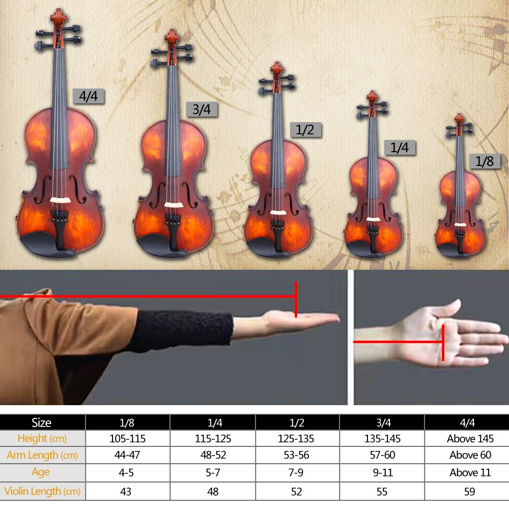What Size Violin Should I - Glarrymusic.com